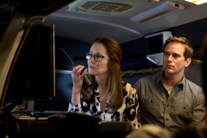 Keene as Buzz Watson, and Mary McDonnell as Captain Sharon Raydor on "Major Crimes".