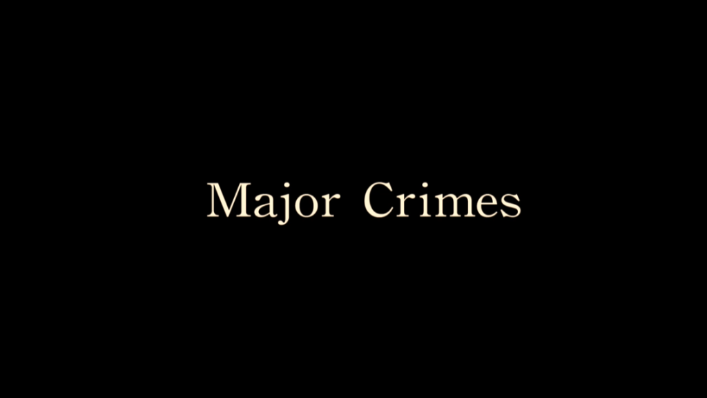 majorcrimes title credit