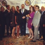 The cast of Major Crimes with LAPD Chief of Police Charlie Beck at the Los Angeles Police Reserve Foundation Banquet on April 20th, 2013.