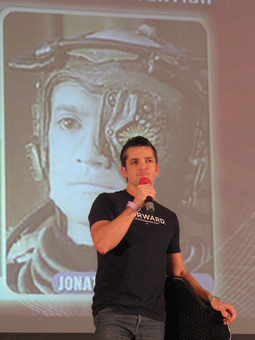 Jonathan Del Arco at the Star Trek Las Vegas Convention, August 2012. Photo Credit: MajorCrimesTV.net